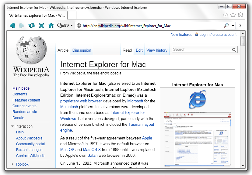 internet explorer for mac doqnload